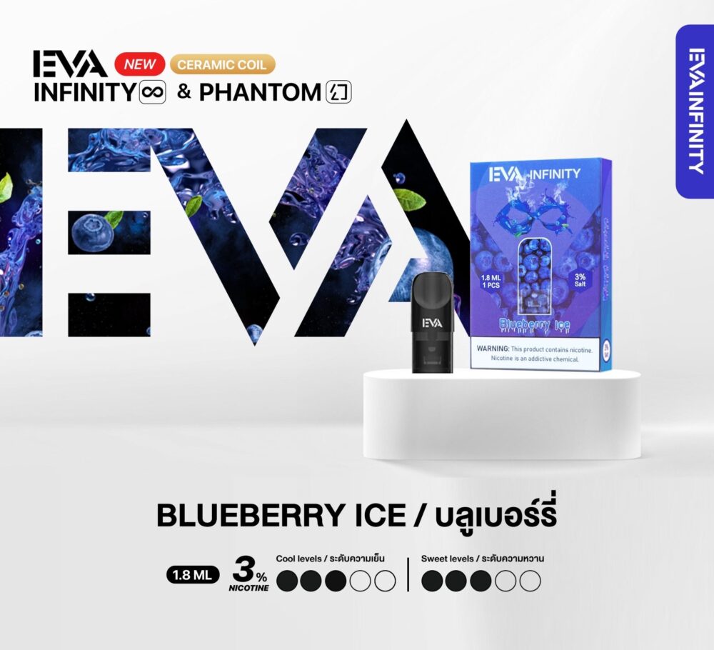 EVA INFINITY POD BLUEBERRY ICE