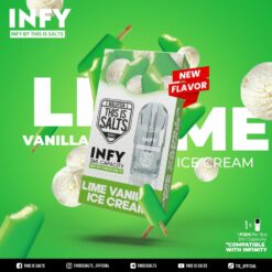 THIS IS SALT INFY POD LIME VANILLA ICE CREAM