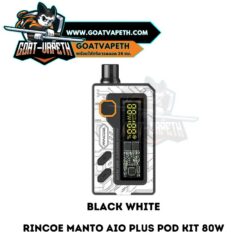 Rincoe Manto Aio Plus Pod Kit Black White