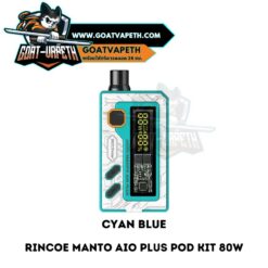 Rincoe Manto Aio Plus Pod Kit Cyan Blue