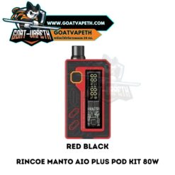 Rincoe Manto Aio Plus Pod Kit Red Black