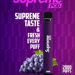 Supreme Pod 2000 Puffs Grape