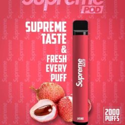 Supreme Pod 2000 Puffs Lychee