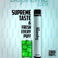 Supreme Pod 2000 Puffs White Slush