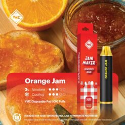 VMC 5000 Puffs Orange Jam