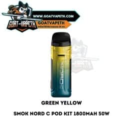 Smok Nord C Pod Kit Green Yellow
