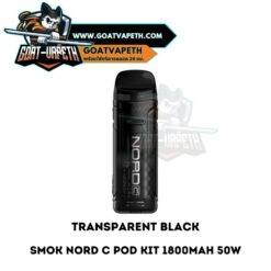 Smok Nord C Pod Kit Transparent Black