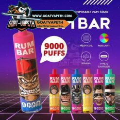 RUM BAR 9000 Puffs