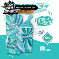 VMC Zlurpee 8000 Puffs Extreme Menthol
