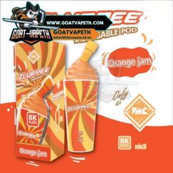 VMC Zlurpee 8000 Puffs Orange Jam