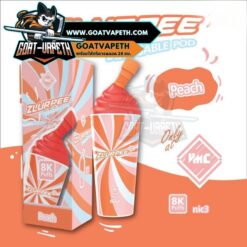 VMC Zlurpee 8000 Puffs Peach