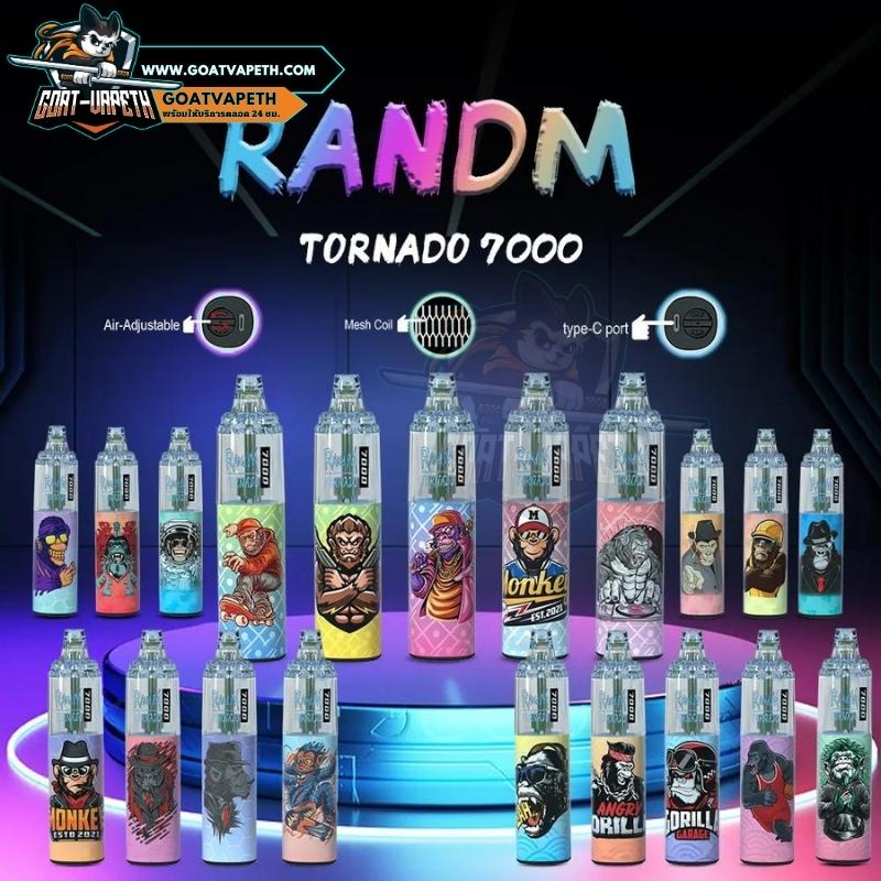 RANDM Tornado 7000 Puffs
