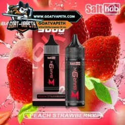 Marbo Bar 9000 Puffs Peach Strawberry