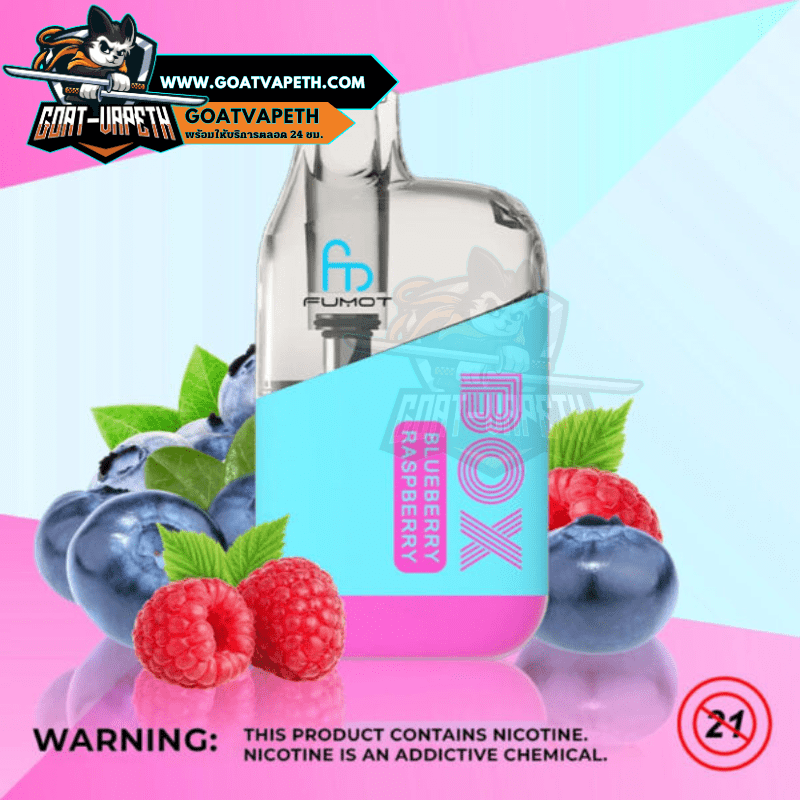 RANDM TORNADO BOX 10000 PUFFS BLUEBERRY RASPBERRY