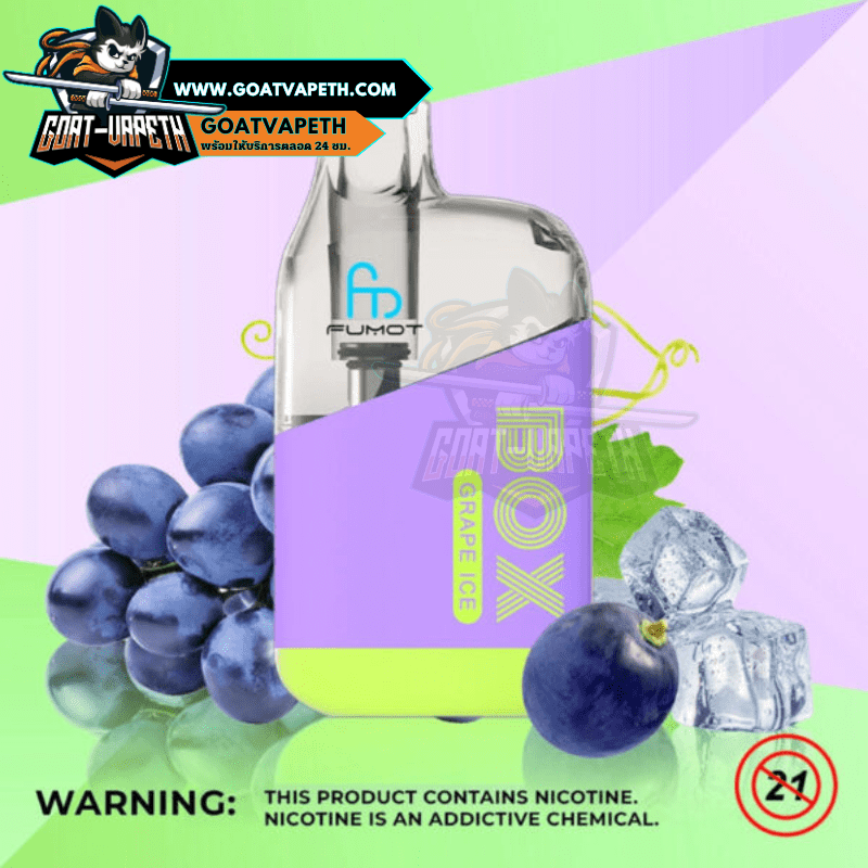 RANDM TORNADO BOX 10000 PUFFS GRAPE ICE