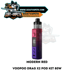 Voopoo Drag X2 Pod Kit Modern Red