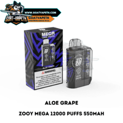 Zooy Mega 12000 Puffs Aloe Grape