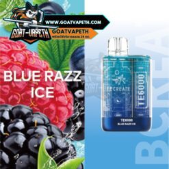 Ebcreate TE 6000 Puffs Blue Razz Ice