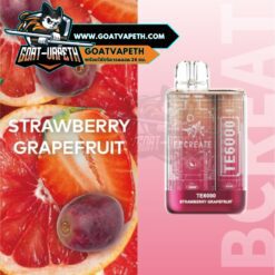 Ebcreate TE 6000 Puffs Strawberry Grapefruit