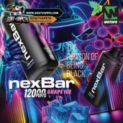Wotofo Nexbar 12000 Puffs Grape Ice
