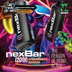 Wotofo Nexbar 12000 Puffs Strawberry Banana