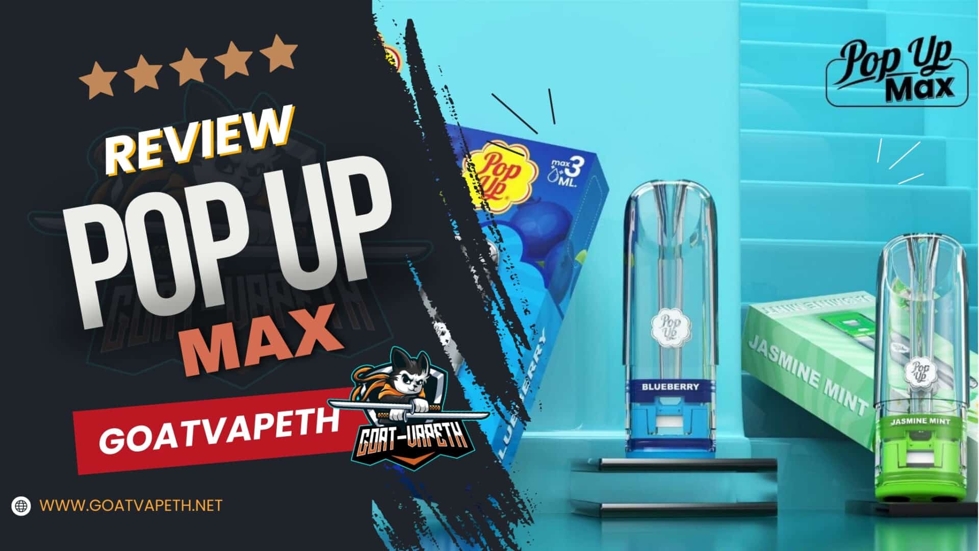 รีวิว หัวพอต POP UP MAX