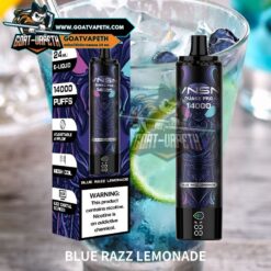 VNSN QUAKE PRO 14000 คำ Blue Razz Lemonade