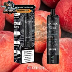 VNSN QUAKE PRO 14000 คำ Peach Ice