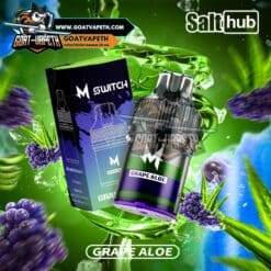 หัวเปลี่ยน M SWITCH 15000คำ Grape Aloe