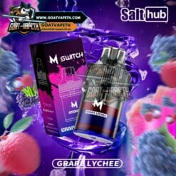 หัวเปลี่ยน M SWITCH 15000คำ Grape Lychee