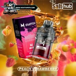 หัวเปลี่ยน M SWITCH 15000คำ Peach Strawberry