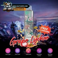 CKS PULSE 15000คำ Grape Lychee