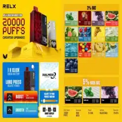 หัวเปลี่ยน RELX CREATOR 20000 PUFFS