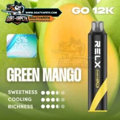 RELX SMASH GO 12000คำ Green Mango