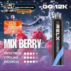 RELX SMASH GO 12000คำ Mix Berry นิค5