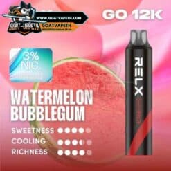 RELX SMASH GO 12000คำ Watermelon Bubblegum