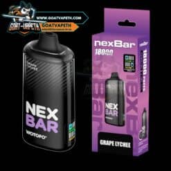 NEXBAR 18000คำ Grape Lychee