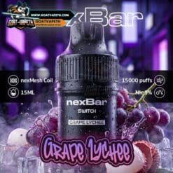 หัว NEXBAR SWITCH 15000คำ Grape Lychee