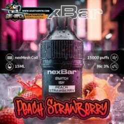 หัว NEXBAR SWITCH 15000คำ Peach Strawberry