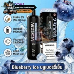 VOSOON 23000คำ Blueberry Ice